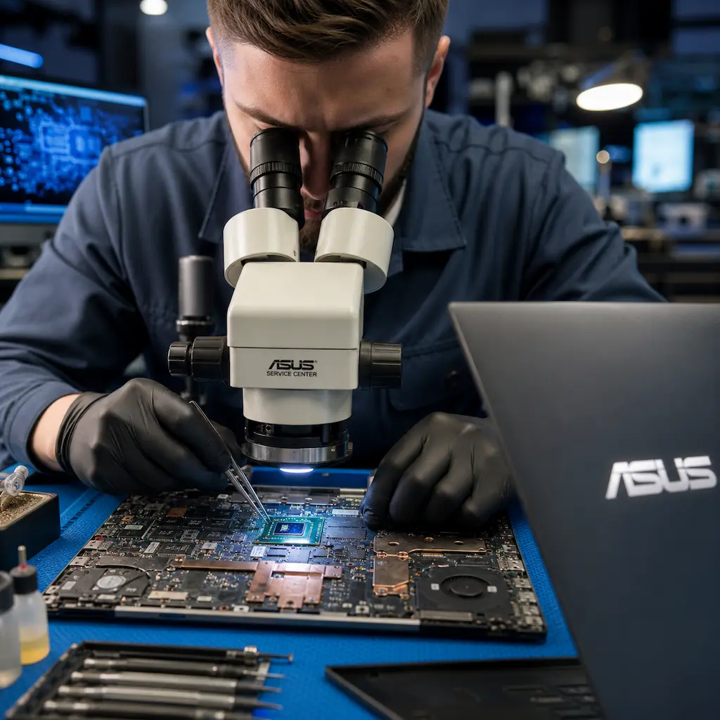 Замена видеокарты ноутбука Asus в Ярославле