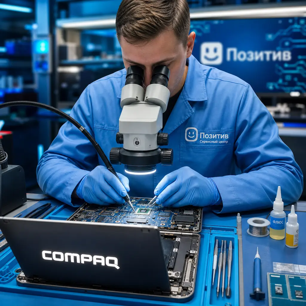 Замена видеокарты ноутбука Compaq в Ярославле
