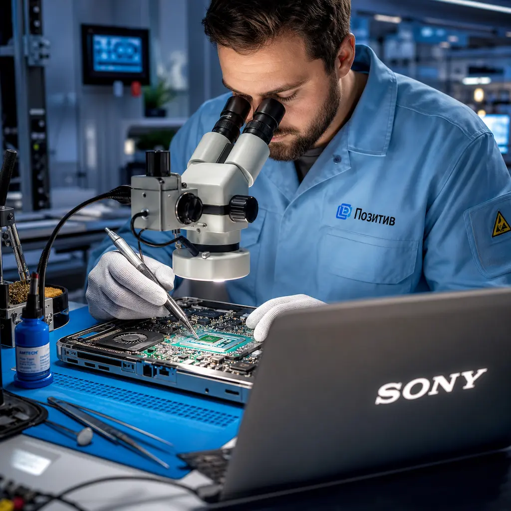 Замена видеокарты ноутбука Sony в Ярославле