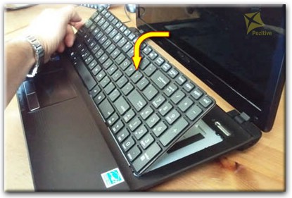 Замена и ремонт клавиатуры в ноутбуке Asus