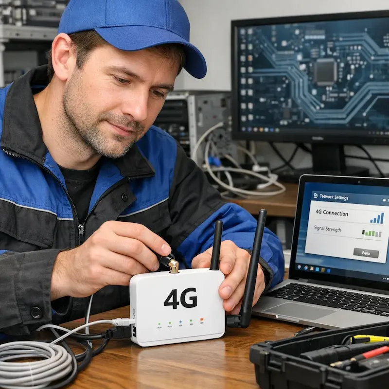 Настройка 4G модема в Ярославле