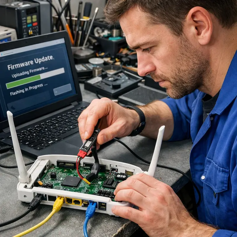 Обновление прошивки роутера в Ярославле