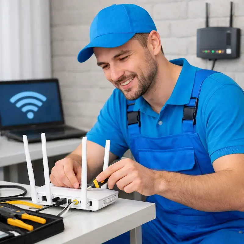 Настройка Wi - Fi в Ярославле