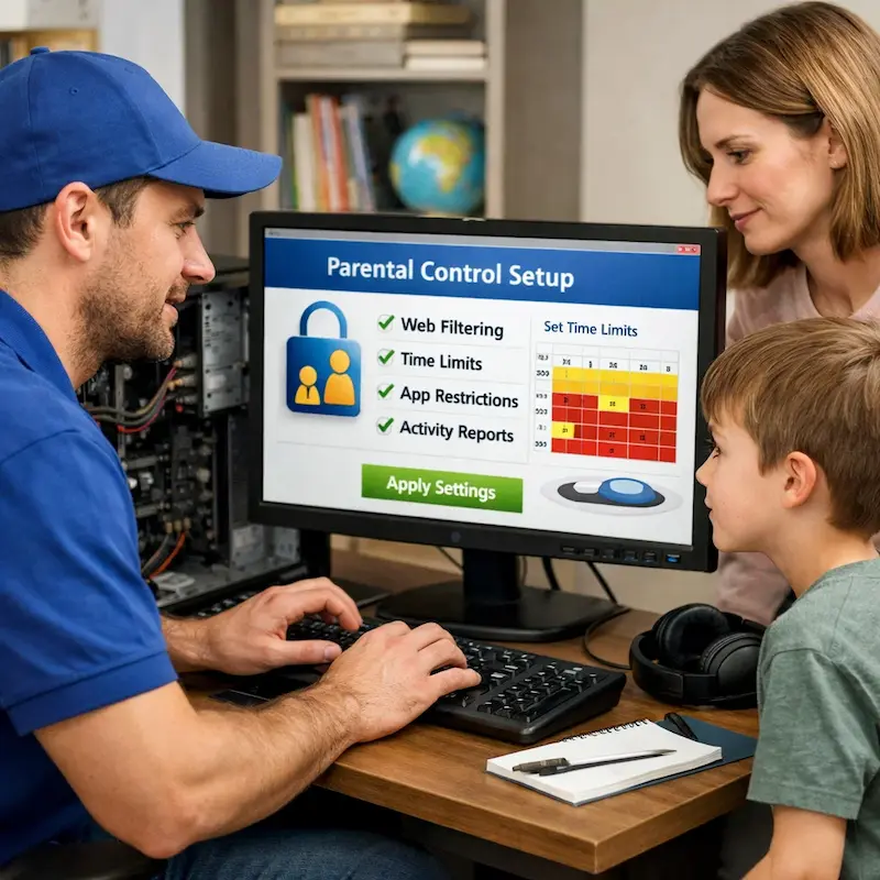 установка родительского контроля в Ярославле