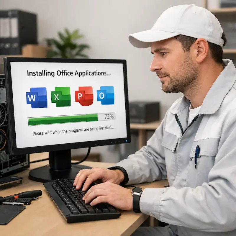 установка офисных программ на компьютер в Ярославле