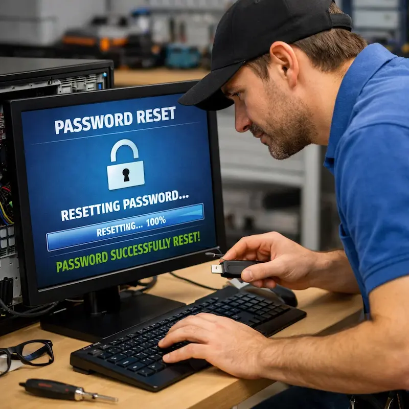 Сброс пароля от компьютера в Ярославле