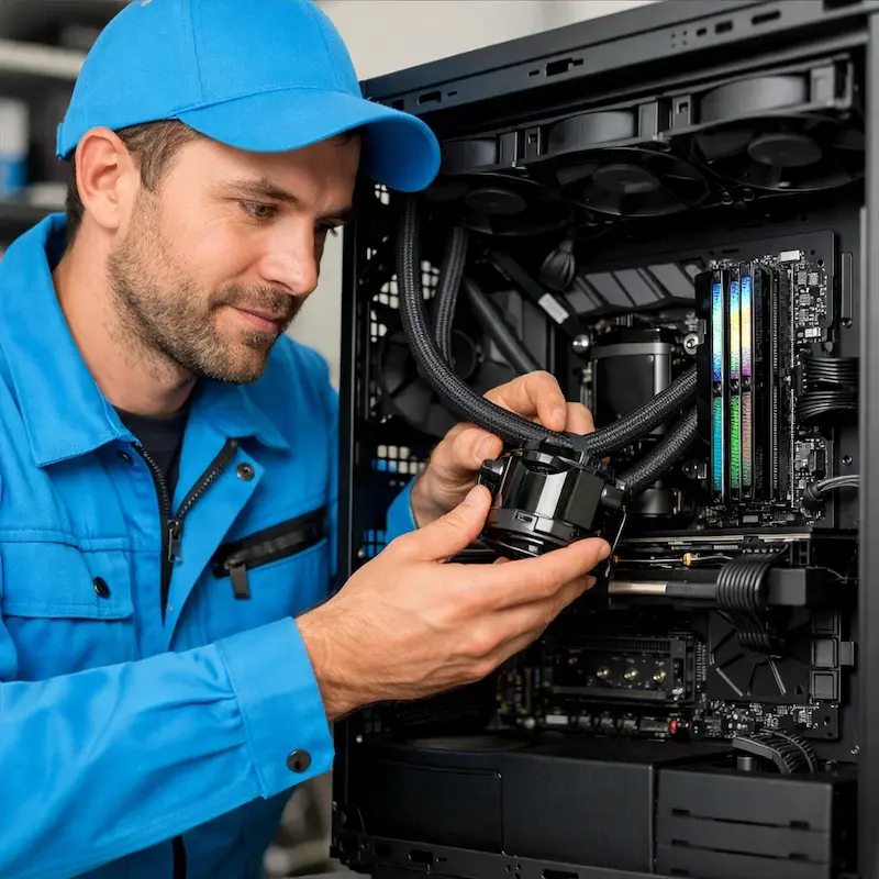 Установка СЖО на ПК в Ярославле