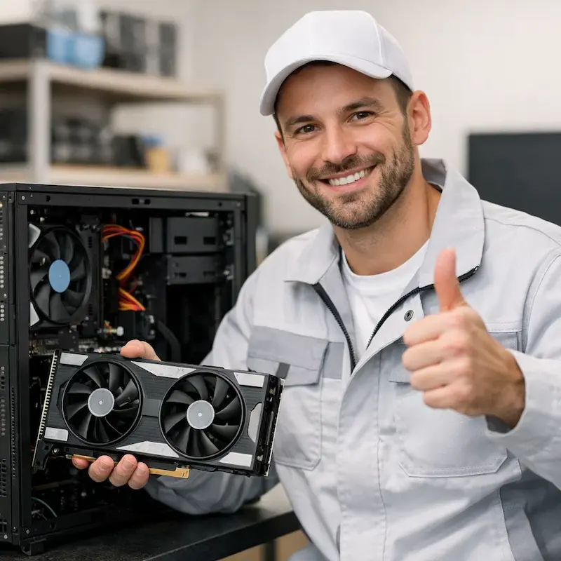 установка видеокарты на ПК в Ярославле