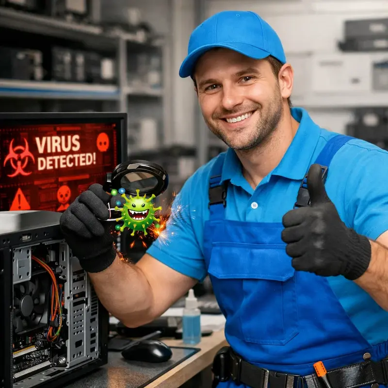 Удаление вирусов с компьютера в Ярославле